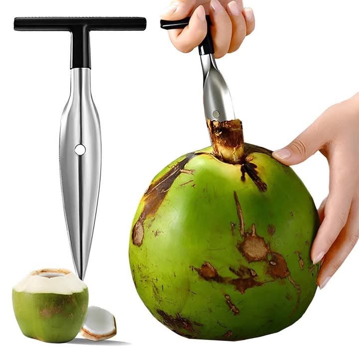 Stainless Steel Coconut Opener Tool