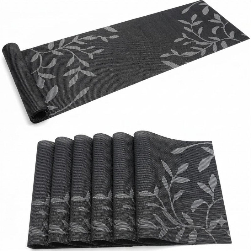 7 Pcs Placemat Set (6 Pcs + 1 Runner)